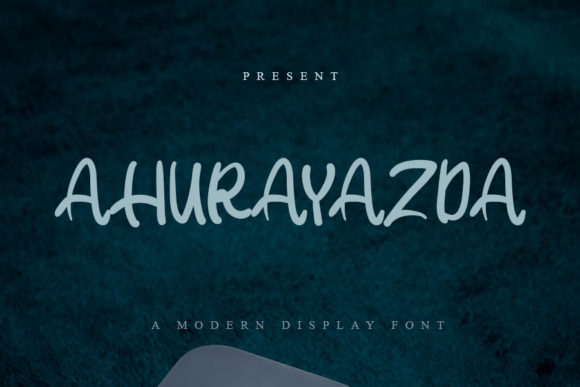 Ahurayazda: A Script Font for Modern Branding