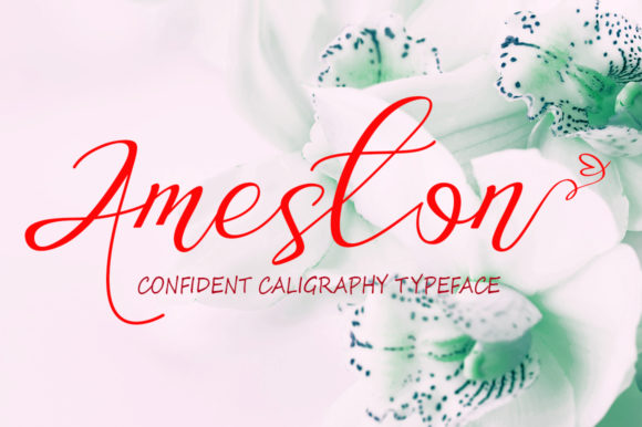 Ameston Font for Handmade Creations