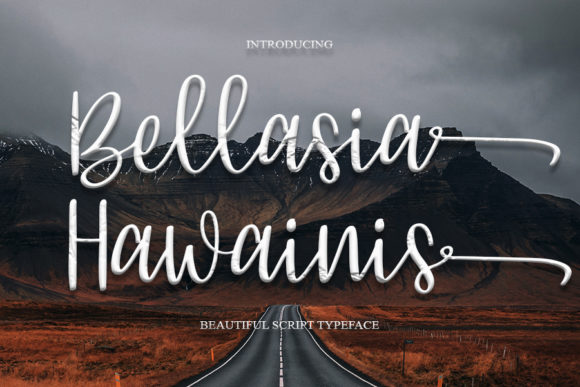 Bellasia Hawainis Font for Handmade Creations