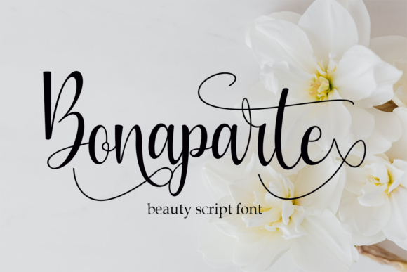 Bonaparte Script Font for Modern Branding