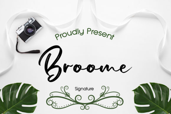 Broome: A Minimal Handwritten Font for Modern Web Design