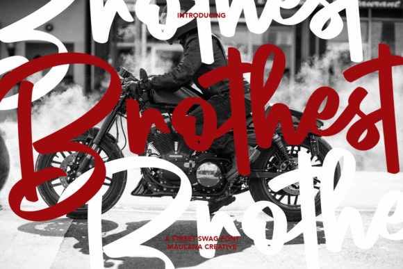 Brothest: A Bold Display Font for Digital Branding