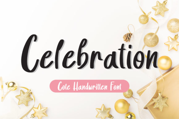 Celebration Font for Web Design Projects
