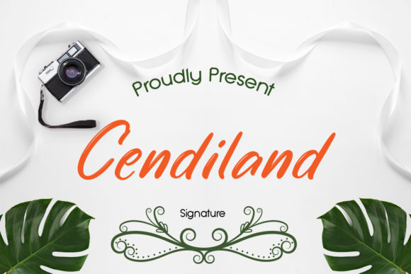 Cendiland: A Timeless Handwritten Font for Brand Campaigns