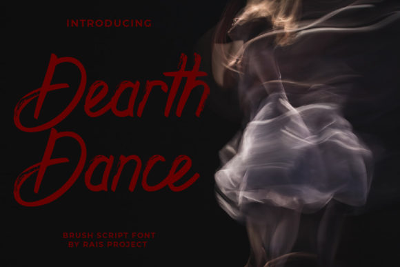 Dearth Dance Font for Handmade Creations