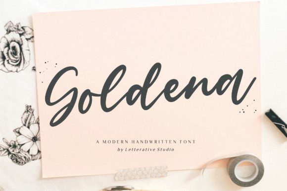 Goldena Font for Business Branding and Design