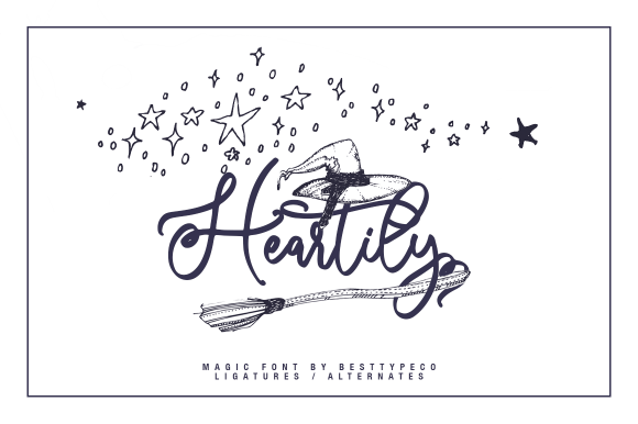 Heartily Font for Web Design Projects