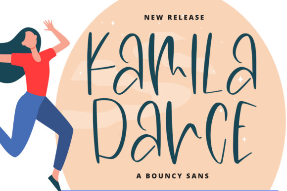 Kamila Dance Font for Bold Visual Storytelling