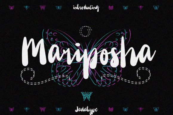 Mariposha: A Playful Font That Elevates Campaign Design