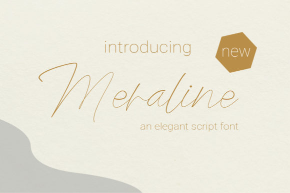 Meraline Script Font for Web Design