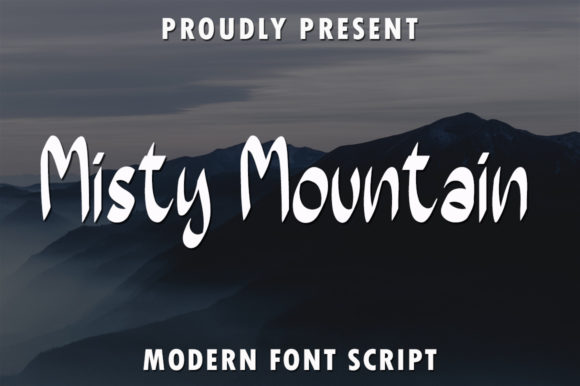 Misty Mountain Font for Web Design Projects