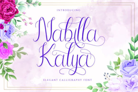 Nabilla Kalya: A Handwritten Font for Modern Web Design