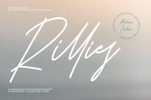 Rillies Font for Engaging Visual Content