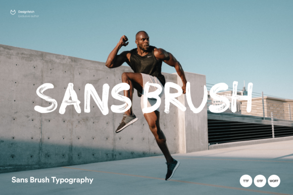 Sans Brush: A Script Font for Modern Design Projects