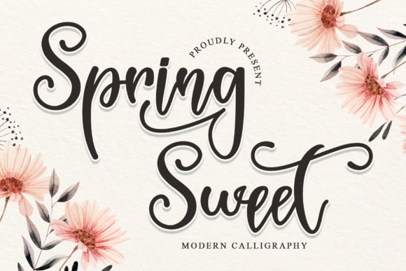 Spring Sweet Font for Modern Web Design
