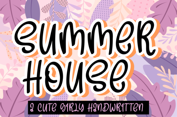 Summer House Font for Branding Projects