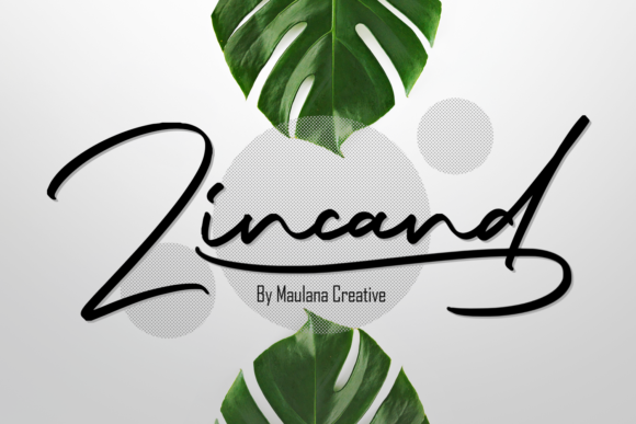 Zincand: A Timeless Script Font for Editorial Design